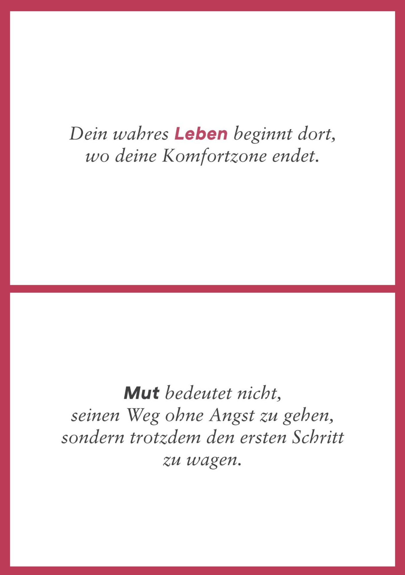 Postkarten-Set: 10 Mutmacher für besondere Momente – Bild 4