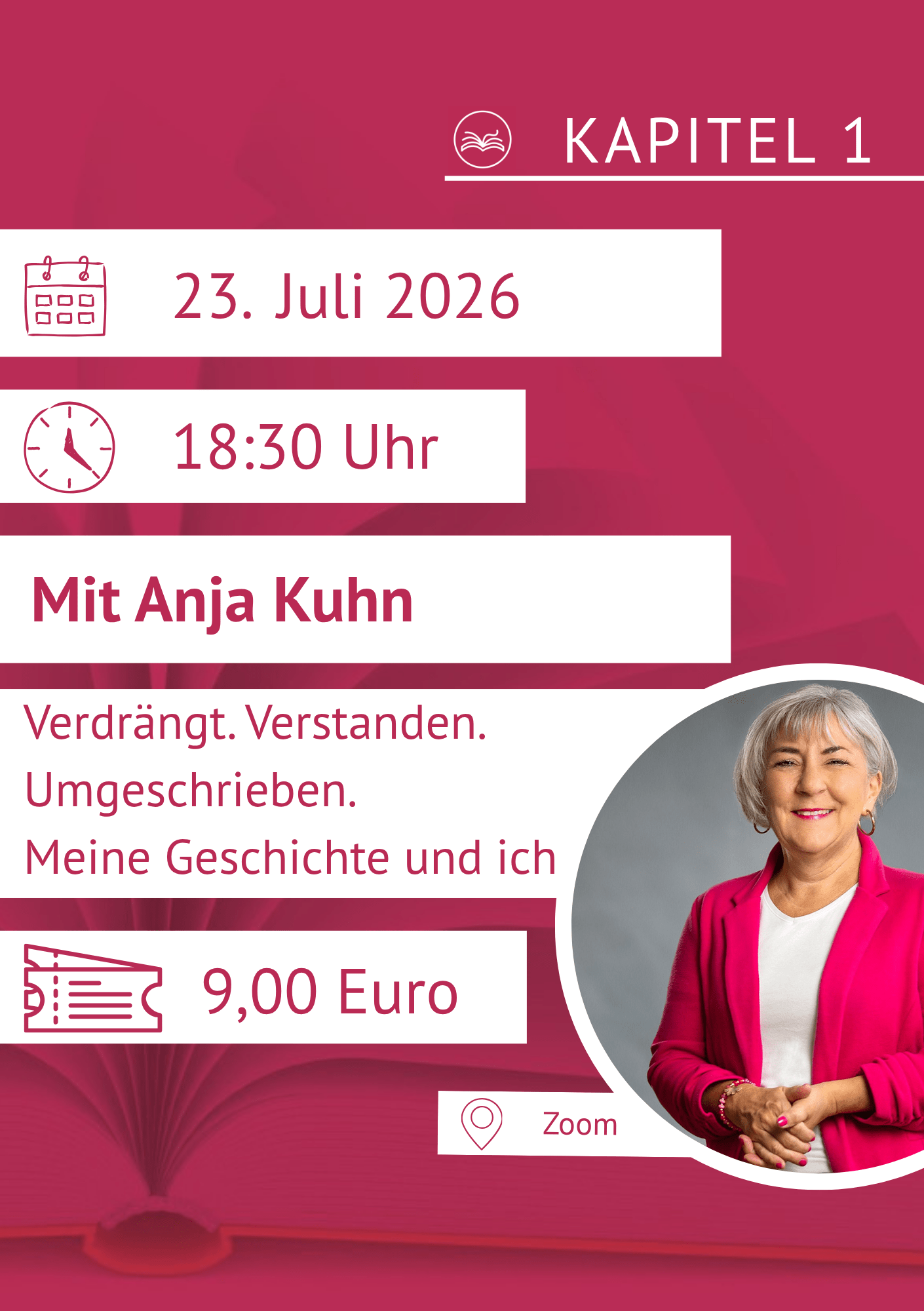Online-Event KAPITEL 1 mit Anja Kuhn