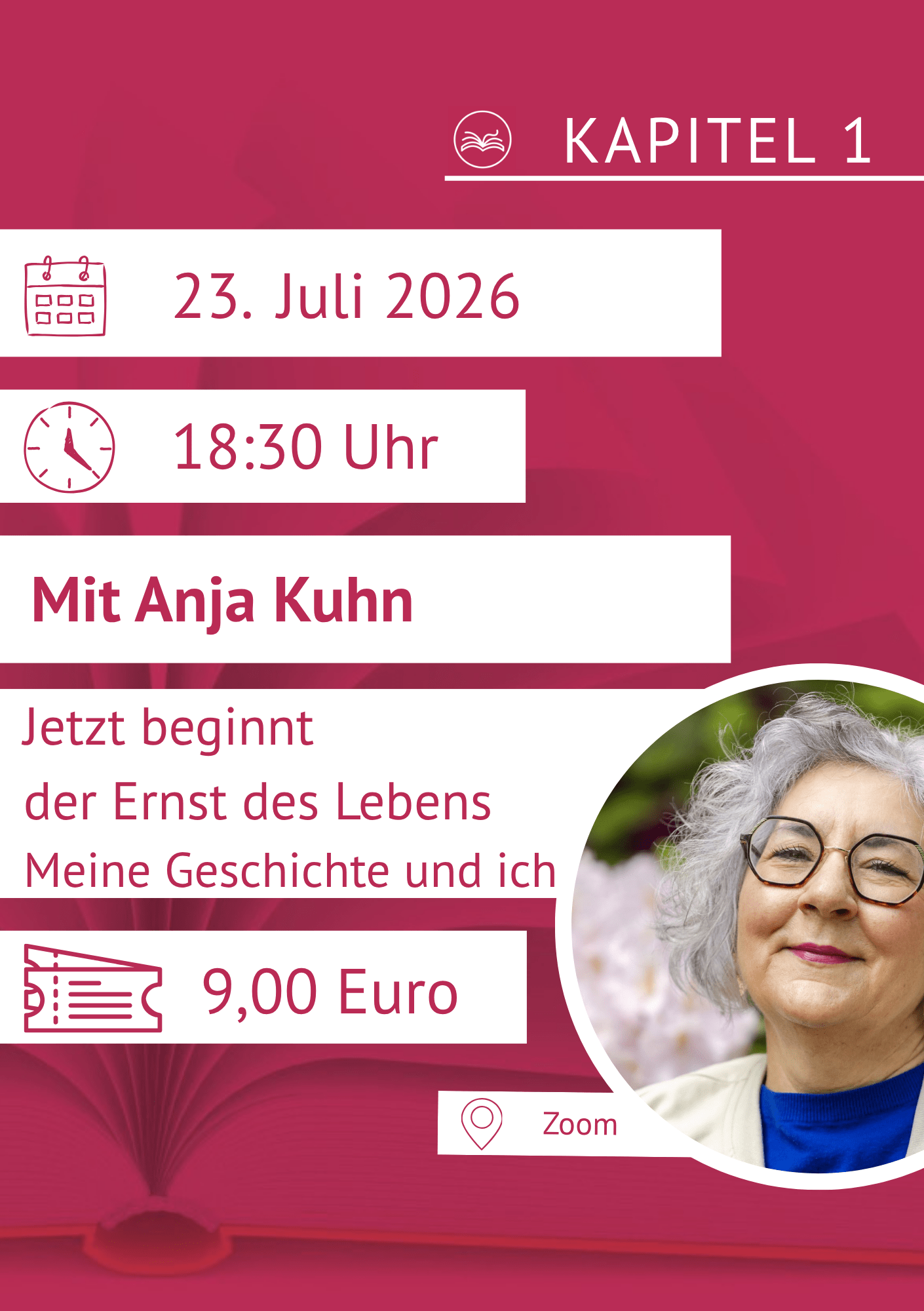 Online-Event KAPITEL 1 mit Anja Kuhn
